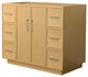 Wyndham Collection WCH7474-42S-CXSXX-MXX Elan TK 42" Single - Light Oak /
