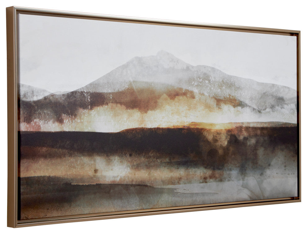 Uttermost - 32359 - Framed Canvas - Splash Of Land - Solid Wood