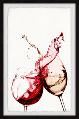 "Cheers to That" Framed Painting Print, 16x24
