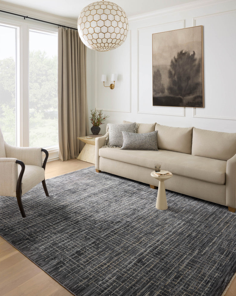 Loloi Soho Onyx/Silver 9'6"x13'1" Area Rug