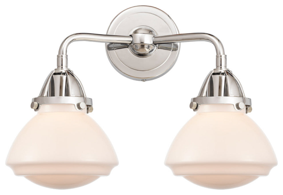 Innovations 288-2W-PC-G321 2-Light Bath Vanity Light, Polished Chrome