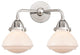 Innovations 288-2W-PC-G321 2-Light Bath Vanity Light, Polished Chrome