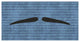 "Mustache: Pencil Thin" Digital Paper Print by BG.Studio, 62"x32"