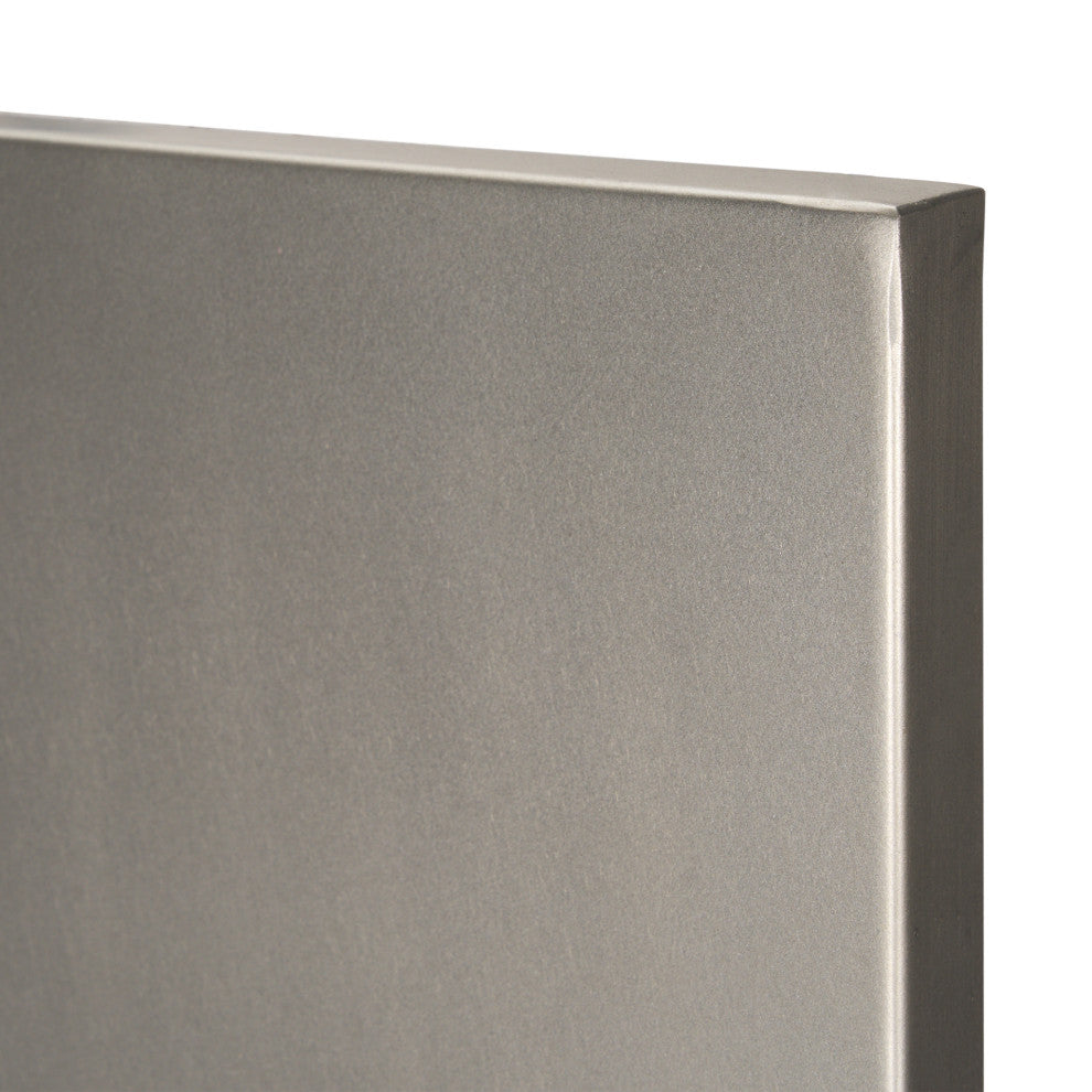 Raum Painted Monochrome With Acid Wash Metal Wall Art