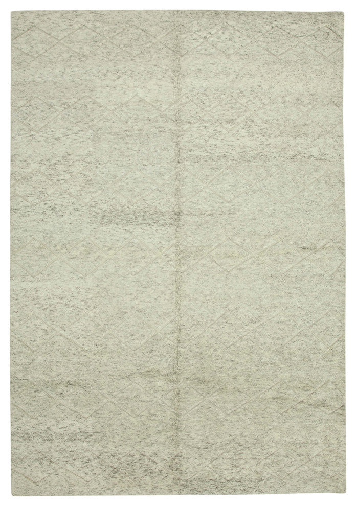 Rug N Carpet - Handmade Unique 9' 8'' x 14' 2'' Moroccan Area Rug