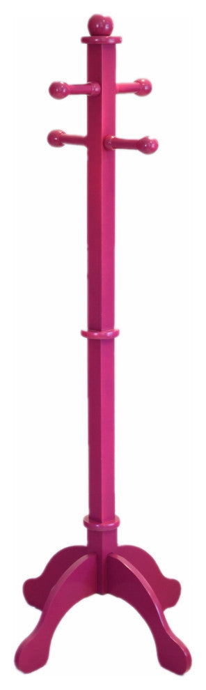 Kid's Deluxe Coat Rack, Purple