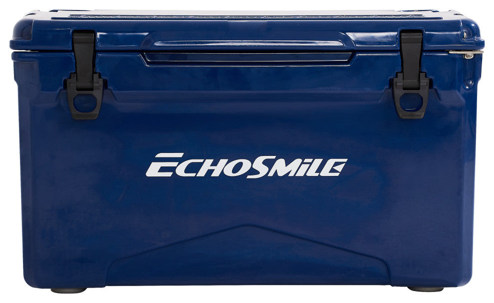 EchoSmile 30 qt. Rotomolded Cooler, Dark Blue