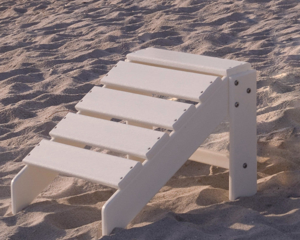 Polywood South Beach Ottoman, Pacific Blue