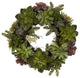 20" Succulent Wreath