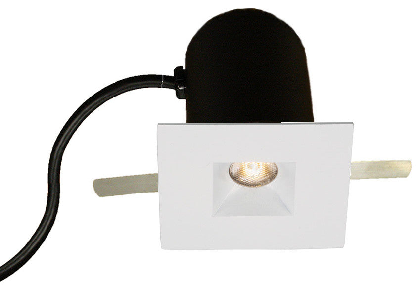 LEDme Miniature Square Recessed Task-Light 4000K Cool White, White