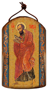 Icon Saint Paul Wooden Ornament