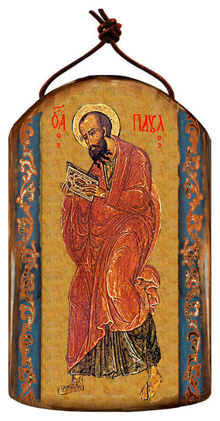Icon Saint Paul Wooden Ornament