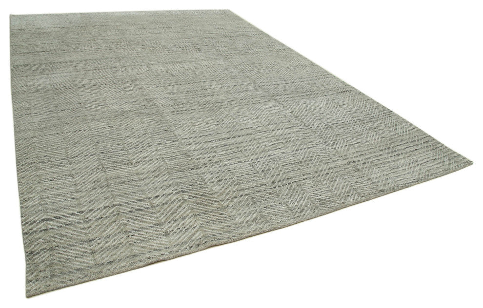 Rug N Carpet - Handmade Decorative 9' 10'' x 13' 10'' Moroccan Area Rug