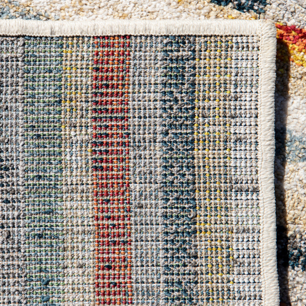 Orian Gemstone Tamley Multi Beige Area Rug 7'10" x 10'10"