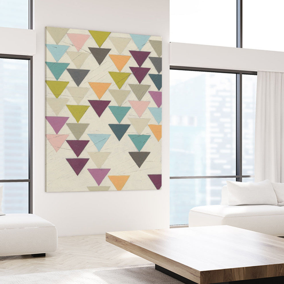 "Confetti Prism IX" Fine Art Giant Canvas Print, 54"x72"