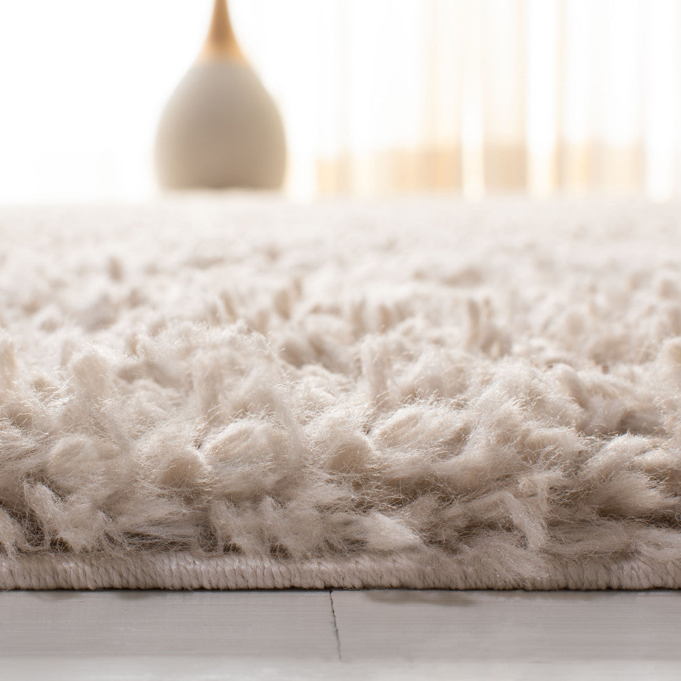 Safavieh August Shag AUG200D Rug, Beige, 3'' X 5''