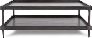 Traditional Avenue Coffee Table, Java Finish