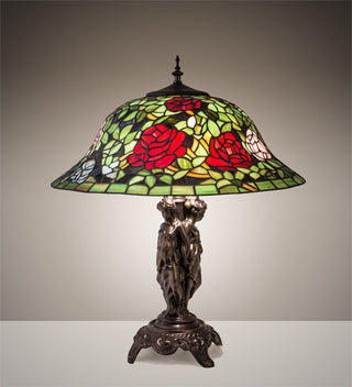 24 High Tiffany Rosebush Table Lamp