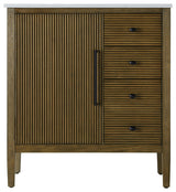 Home Living 32" Single Bathroom Vanity, Hazel Oak