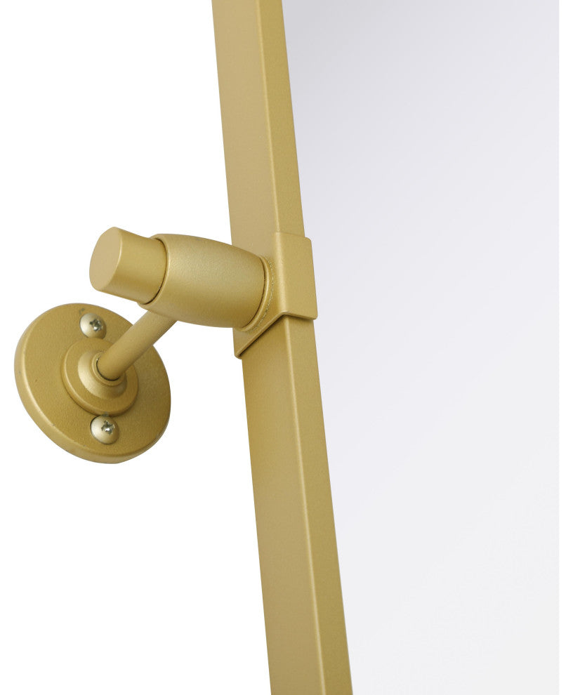 Home Living 24x30 Pivot Mirror, Brass