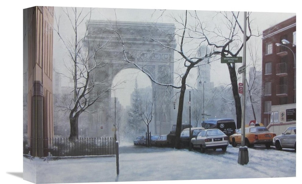 "Wash Square" Artwork, 18"x12"