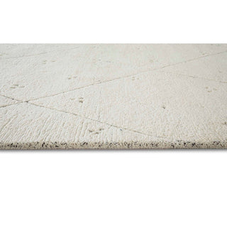 Adab Carved Lines Area Rug, Black, 6'x9'