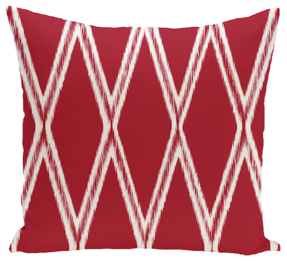 Gate Keeper Geometric Print Pillow, Formula One, 16"x16"