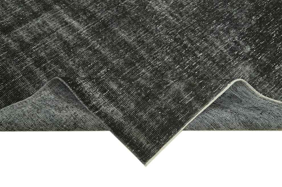Rug N Carpet - Handwoven Turkish 6' 1'' x 9' 4'' Distressed Over-dyed Rug