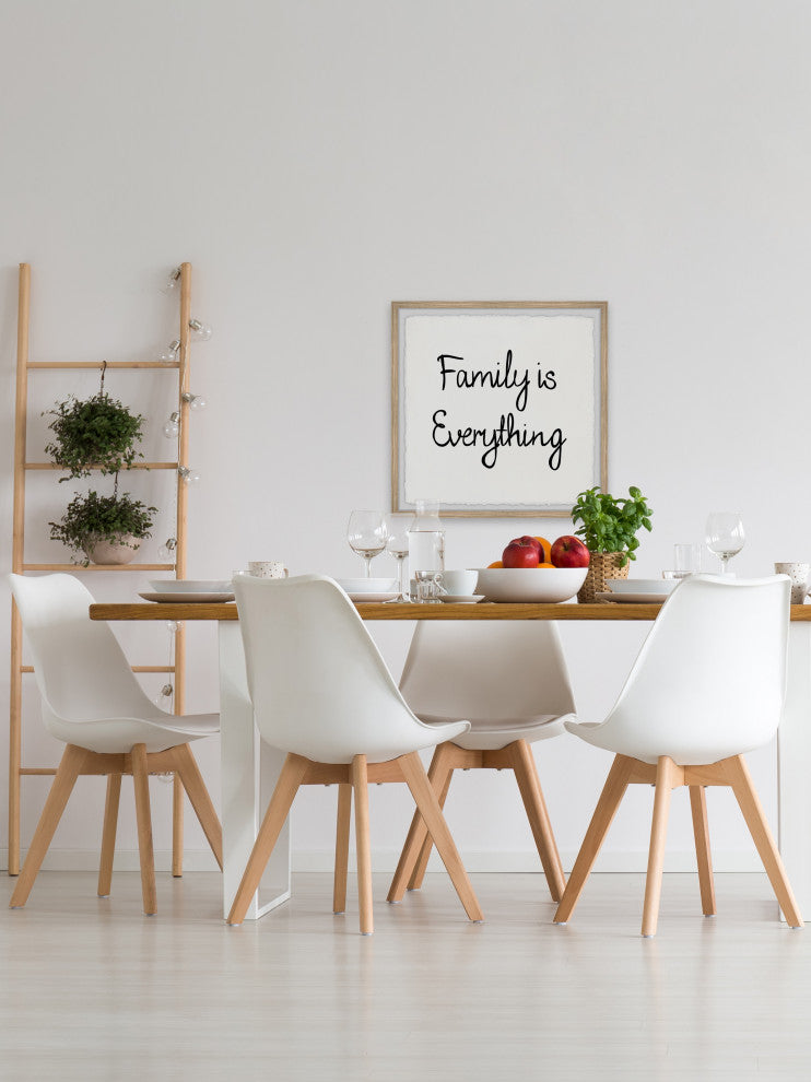 "Family Is Everything III" Framed Painting Print, 12x12