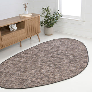Callan Modern Rustic Abstract Indoor/Outdoor Shaped Area Rug