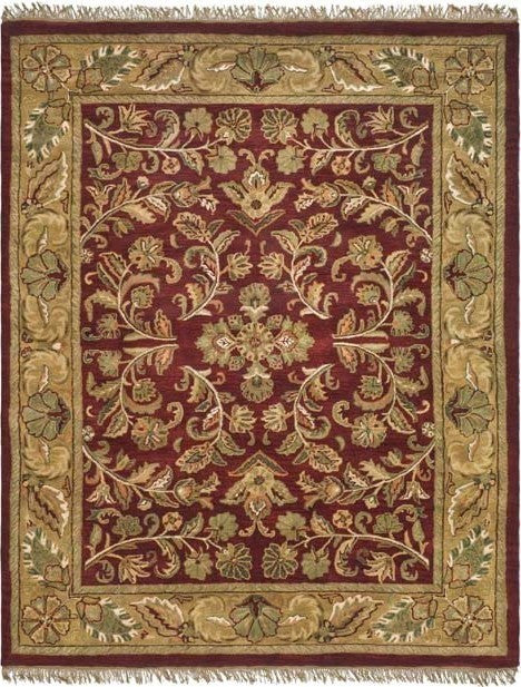 Safavieh Heritage HG170A 6'' Round Red Rug