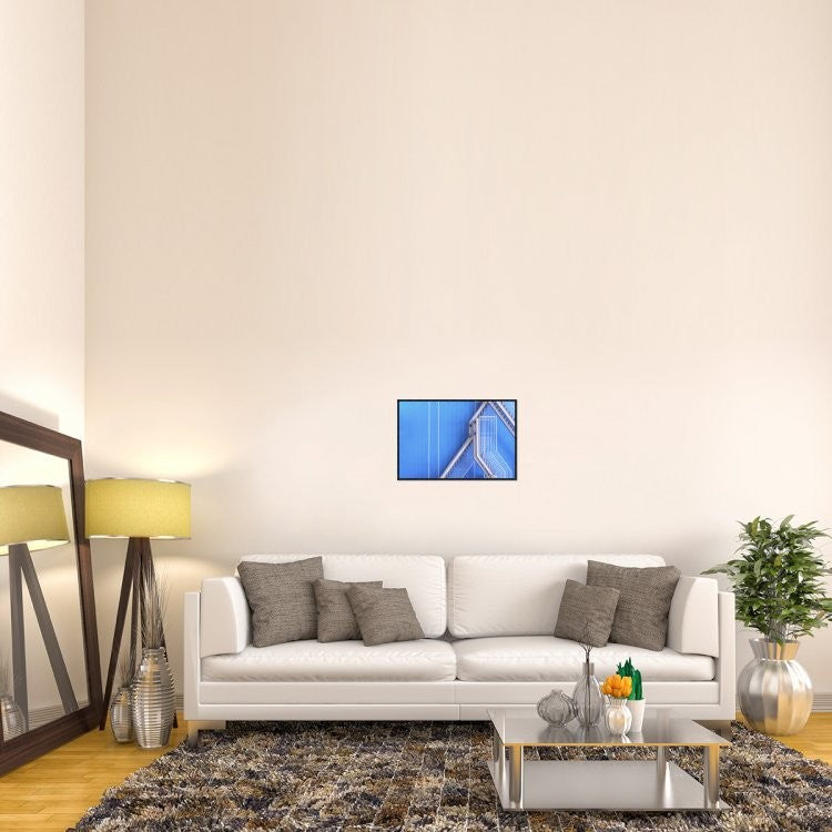 "Oxygen" Framed Canvas Giclee by Laura Mexia, 25x17"