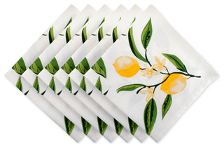 DII Lemon Bliss Print Napkin (Set of 6)
