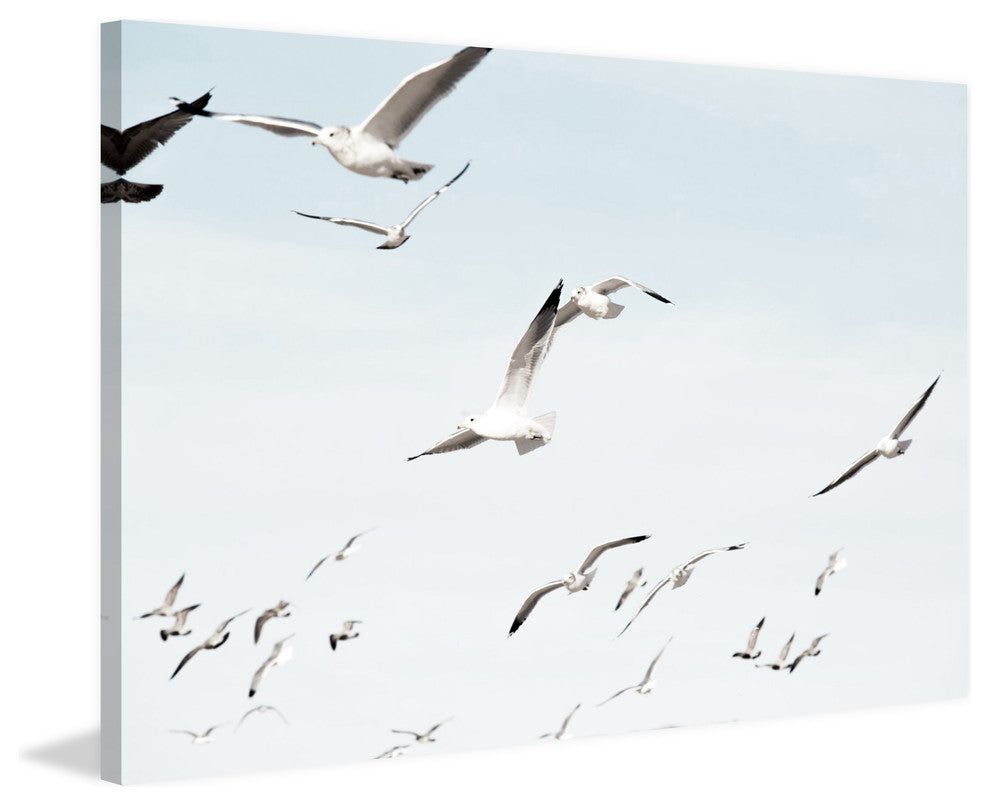 "Airborne" Painting Print on Wrapped Canvas