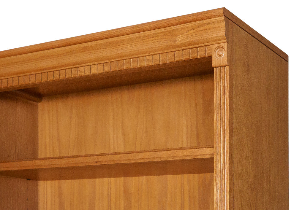 Martin Furniture Huntington Oxford 84" Open Bookcase (Wheat)