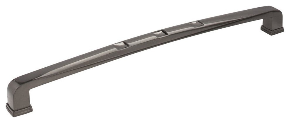 Jeffrey Alexander 910-12SBN Modena Appliance Handle, Satin Black Nickel