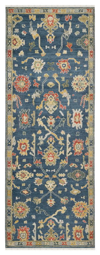 Bristol Liz Area Rug Blue, 2'8" X 8'