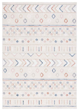 Safavieh Blair Machine-Washable Collection BLR226 Rug, Beige/Multi, 4'x6'