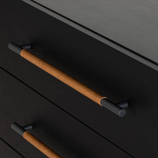 Rosedale 3 Drawer Dresser-Ebony Oak