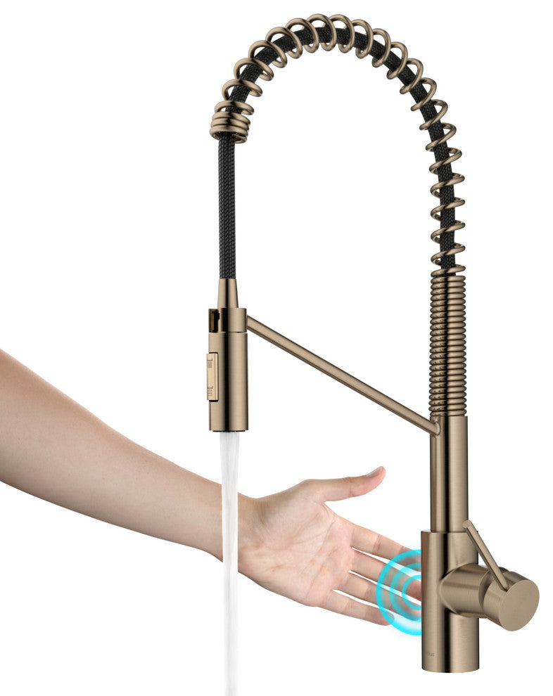 Oletto Touchless Pull-Down 1-Hole Kitchen Faucet
