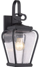 Quoizel PRV8406K One Light Outdoor Wall Lantern Province Mystic Black