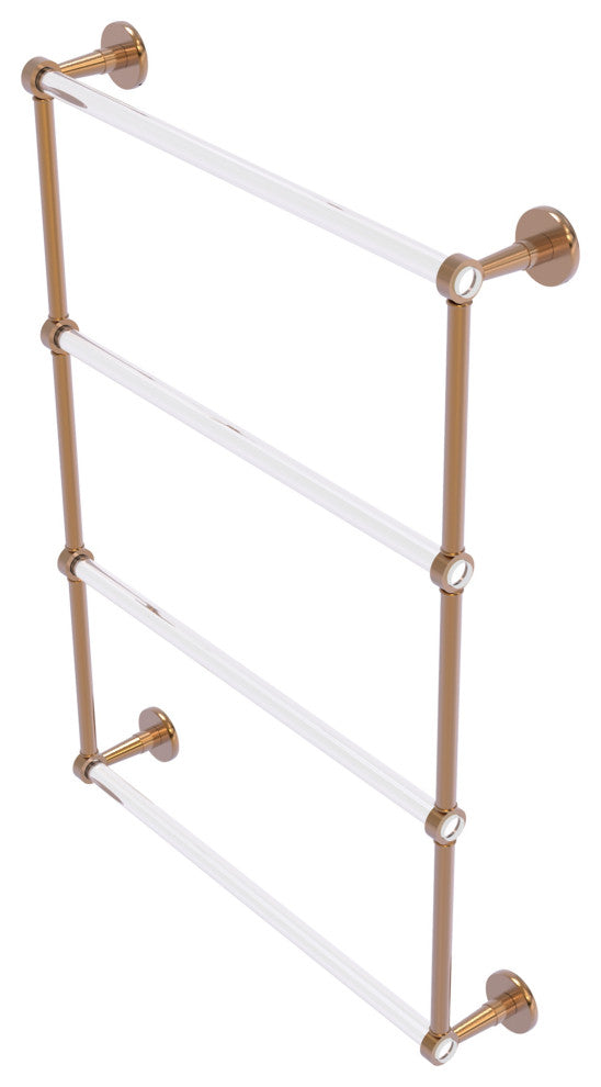 Clearview 4 Tier Ladder Towel Bar, Brushed Bronze, 24"