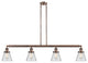 Innovations Lighting 214-Ac-G62 4 Light Island Light