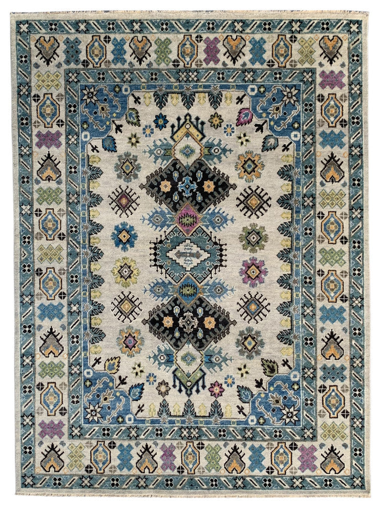Beige Traditional Classic Malayer Collection Area Rug