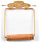 Solid Brass Wall Mount Toilet Paper Holder Stand Victorian Vintage Style Holder