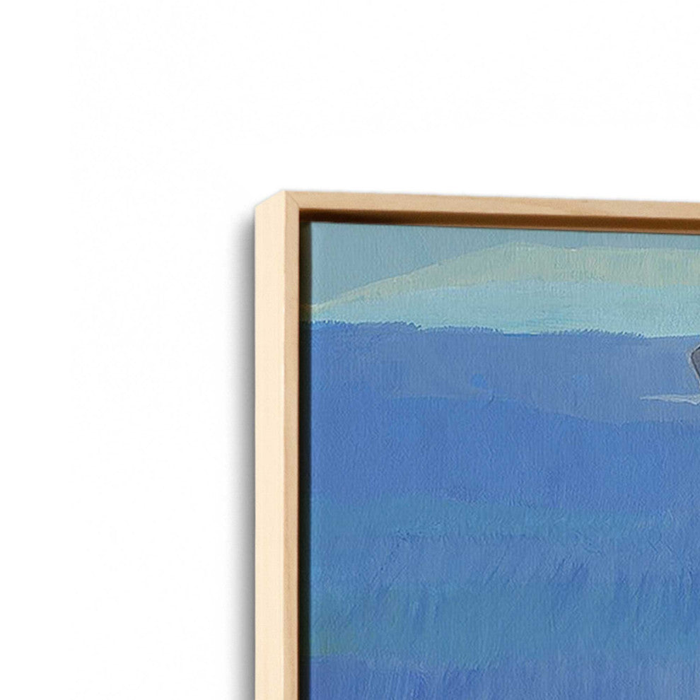 "Irish Coastal Whimsy" - Seaside Charm Canvas Art