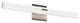 Milo 48" Vanity - Satin Nickel - 3000K - 12"H x 4.6"w x 1.3"D Backplate
