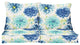 Sorra Home Gardenia Seaglass Loveseat Pillow and Cushion Set 23x23.5x5"