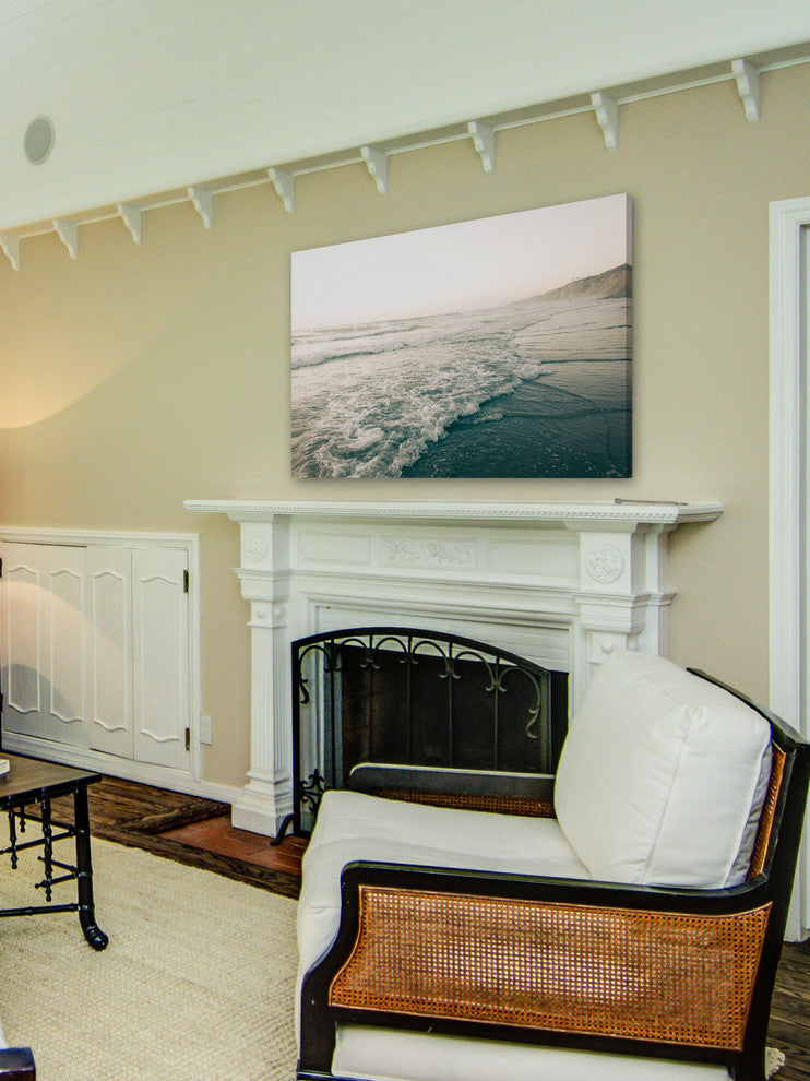 "Dusk in the Water" Painting Print on Wrapped Canvas