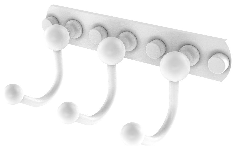 Prestige Skyline 3 Position Multi Hook, Matte White